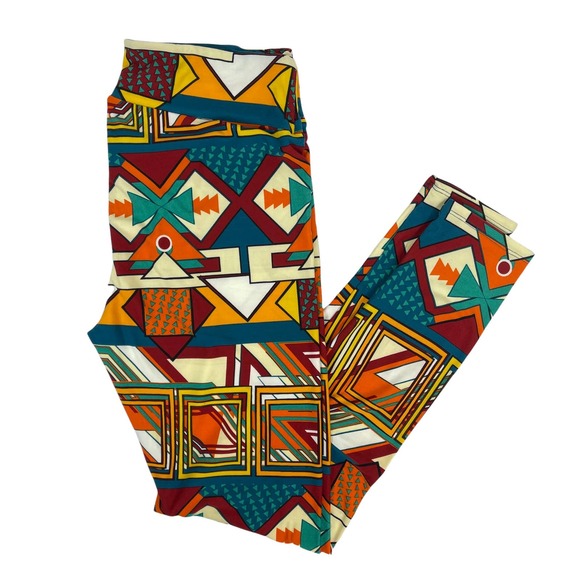 LuLaRoe Pants - LULAROE Leggings Womens Tall and Curvy Southwestern TC